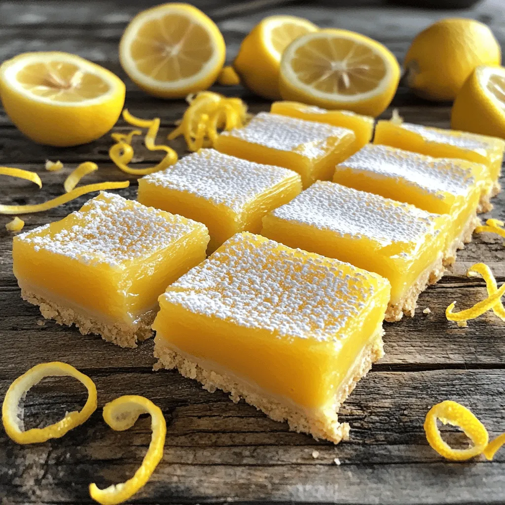 Easy Lemon Bars Simple and Tasty Dessert Recipe