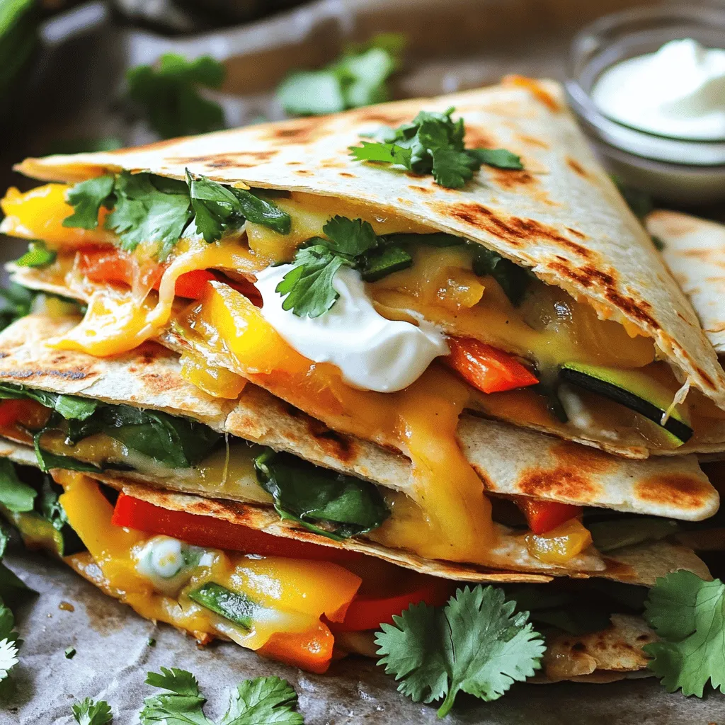 Vegetable Quesadillas Fresh and Flavorful Recipe
