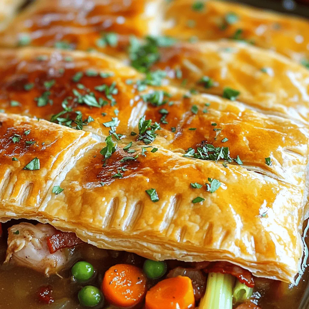 Coq au Vin Pot Pie Hearty and Flavorful Delight