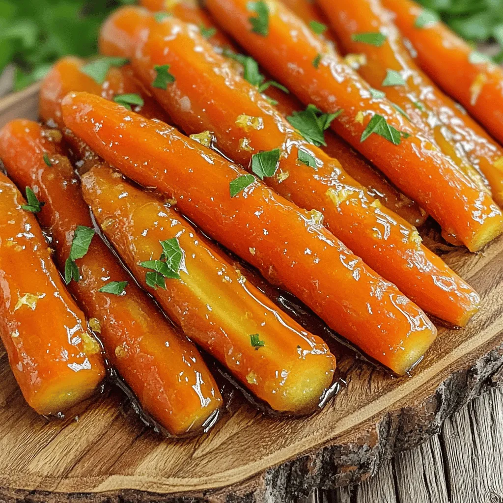 Honey Lemon Glazed Carrots Healthy and Simple Recipe