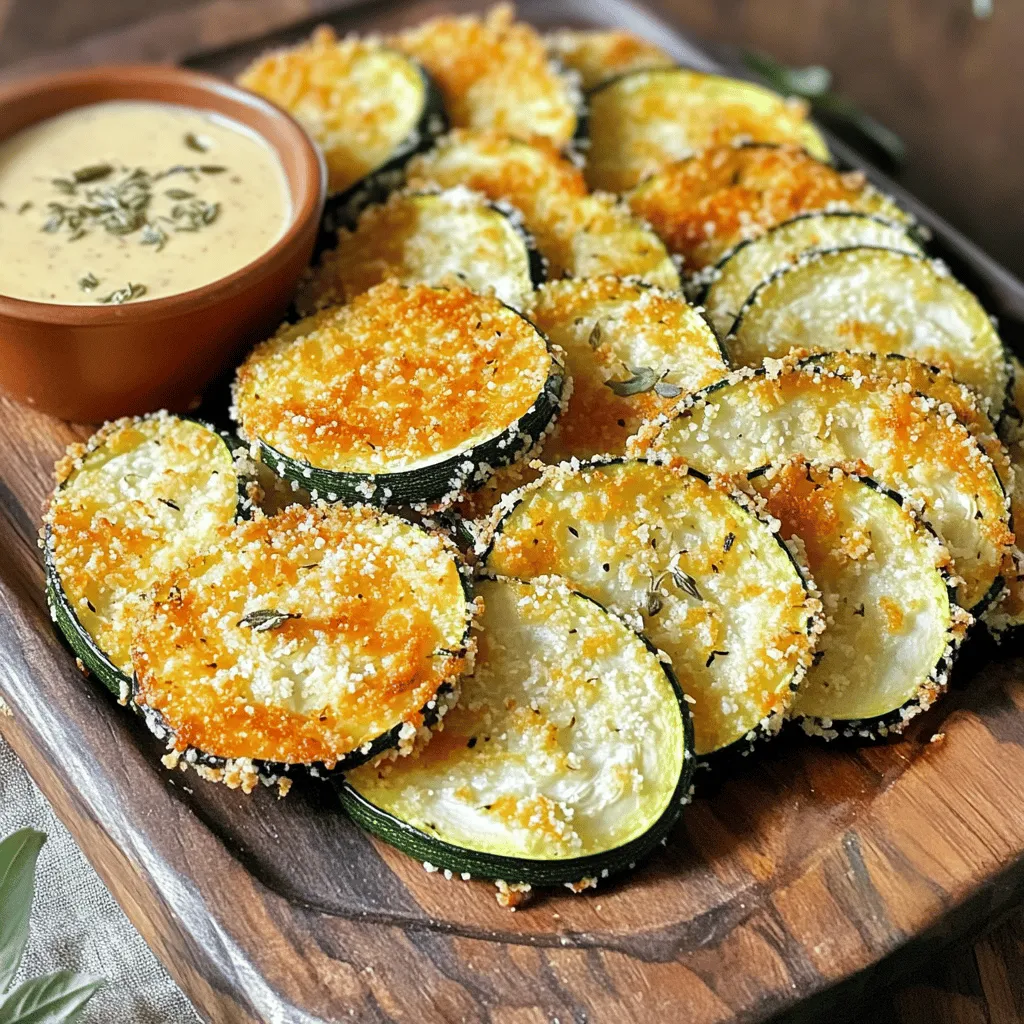 Zucchini Parmesan Crisps Crunchy and Simple Snack