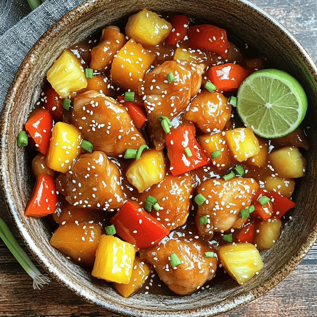 Slow Cooker Sweet and Sour Chicken Easy Family Meal