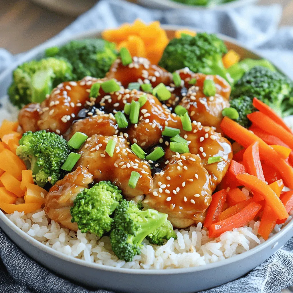 Easy Teriyaki Chicken Bowls Flavorful Weeknight Meal