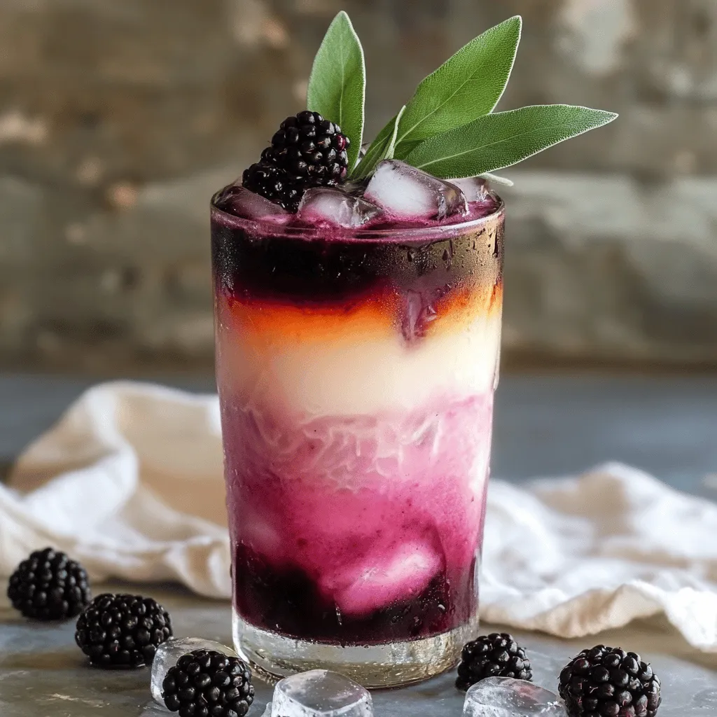 To make a great blackberry sage iced tea latte, you need a few key ingredients. The first essential item is fresh blackberries. Their sweet and tart flavor shines in this drink. You will also need dried sage leaves. Sage brings an earthy taste that balances the sweetness of blackberries.