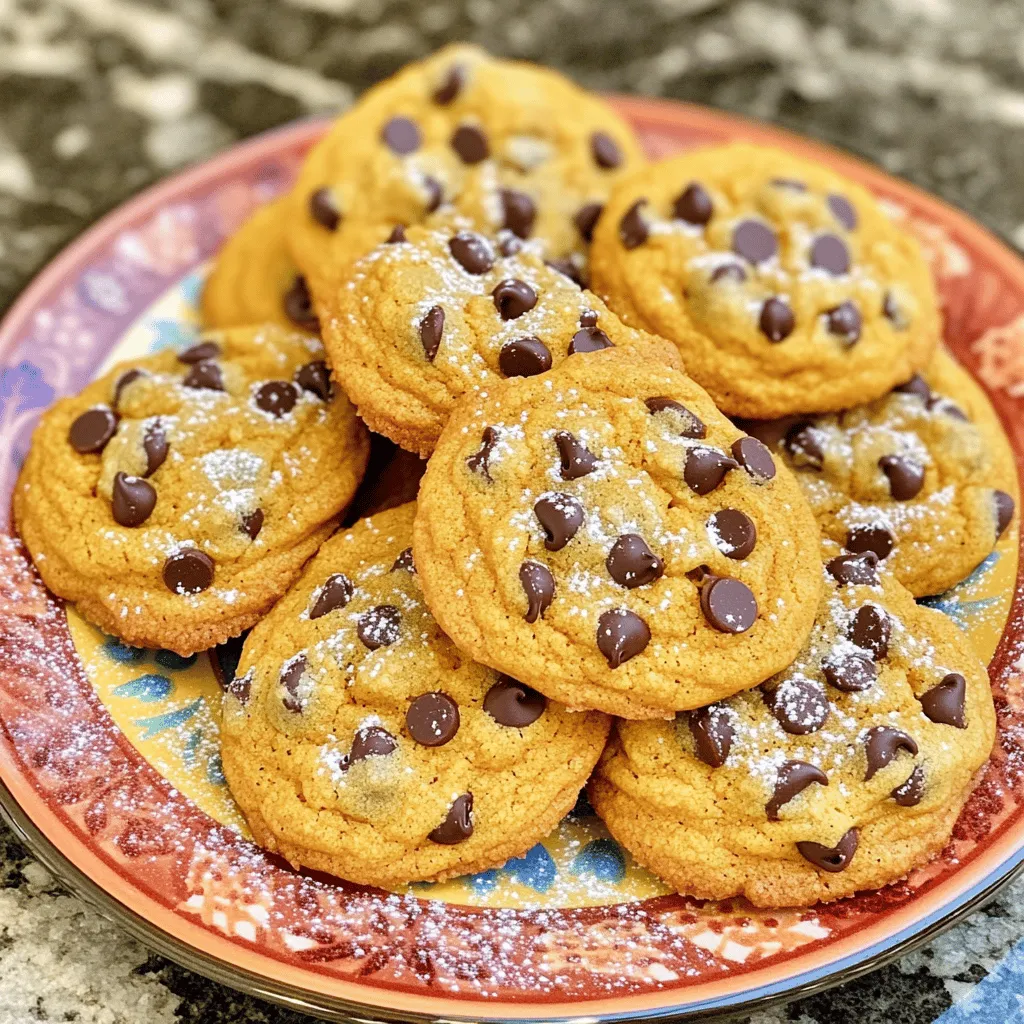 Pumpkin Chocolate Chip Cookies Simple and Tasty Treat