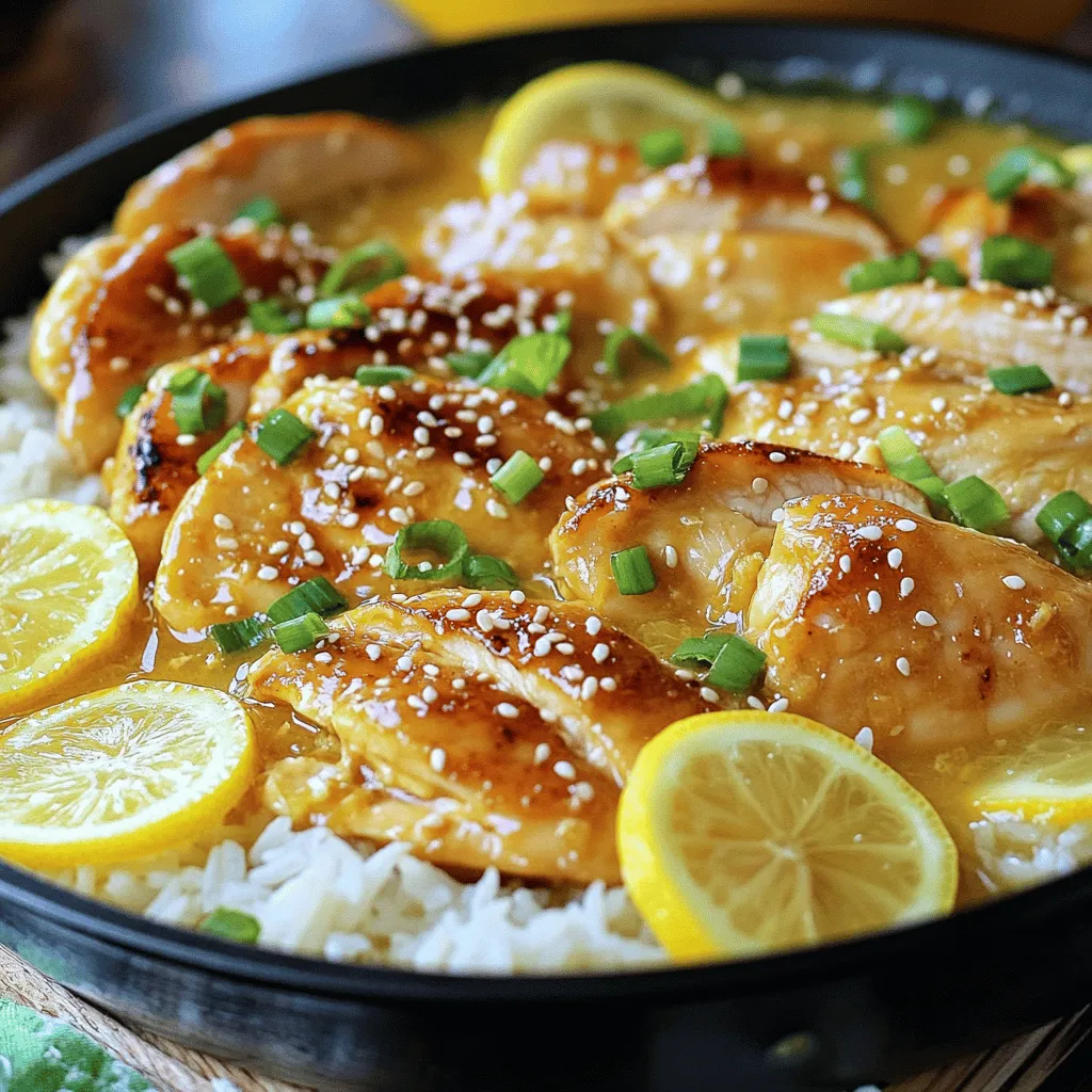 To create a great Chinese lemon chicken, you need some key ingredients. The main ingredient is chicken. Use 1 lb of boneless, skinless chicken breasts. Thinly sliced chicken cooks quickly and absorbs flavor well.