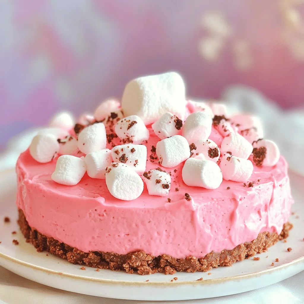 Pink Oreo No-Bake Cheesecake Delightful and Easy Recipe