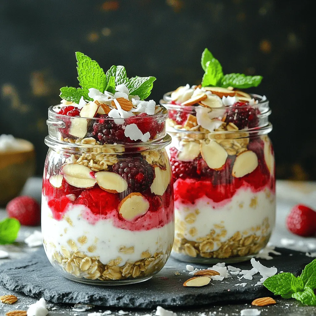 Berry Burst Overnight Oats Nourishing Breakfast Treat