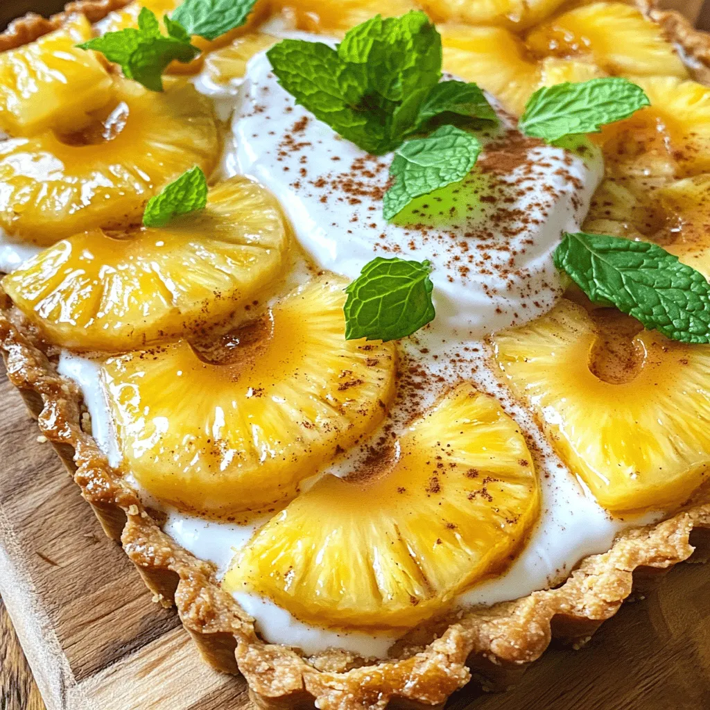 To make this tasty tart, gather these simple ingredients: