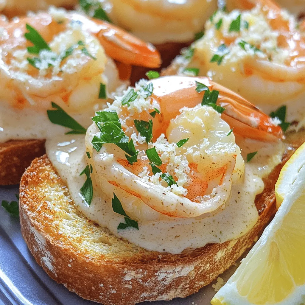 Creamy Garlic Shrimp Toast Delightful and Easy Recipe