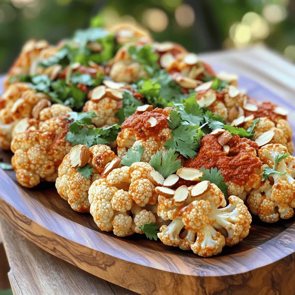 Harissa Roasted Cauliflower Savory Flavor Explosion