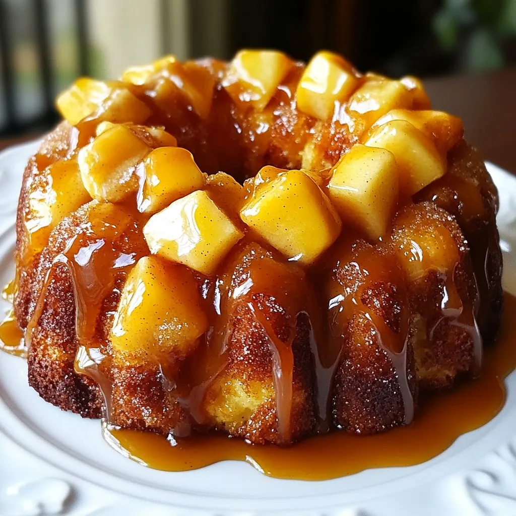 Caramel Apple Monkey Bread Delicious and Simple Dessert
