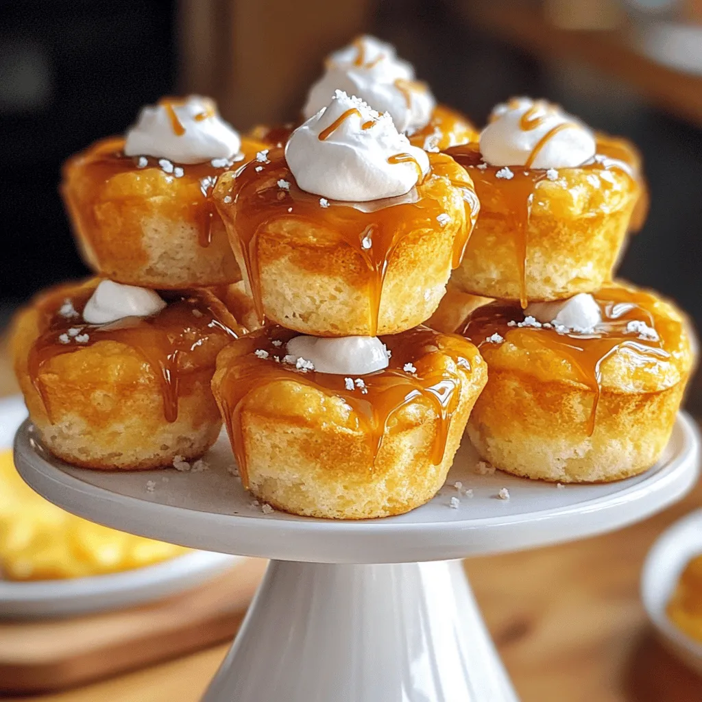 To make easy caramel flan muffins, you need simple ingredients. Here’s a list of the key ingredients for caramel flan muffins: