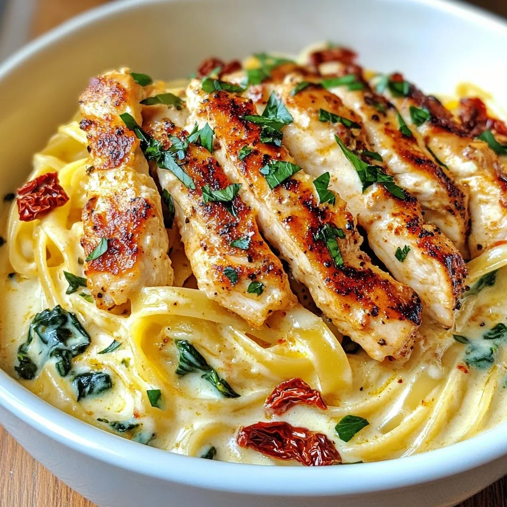 Cajun Chicken Alfredo Pasta Delightful and Easy Meal