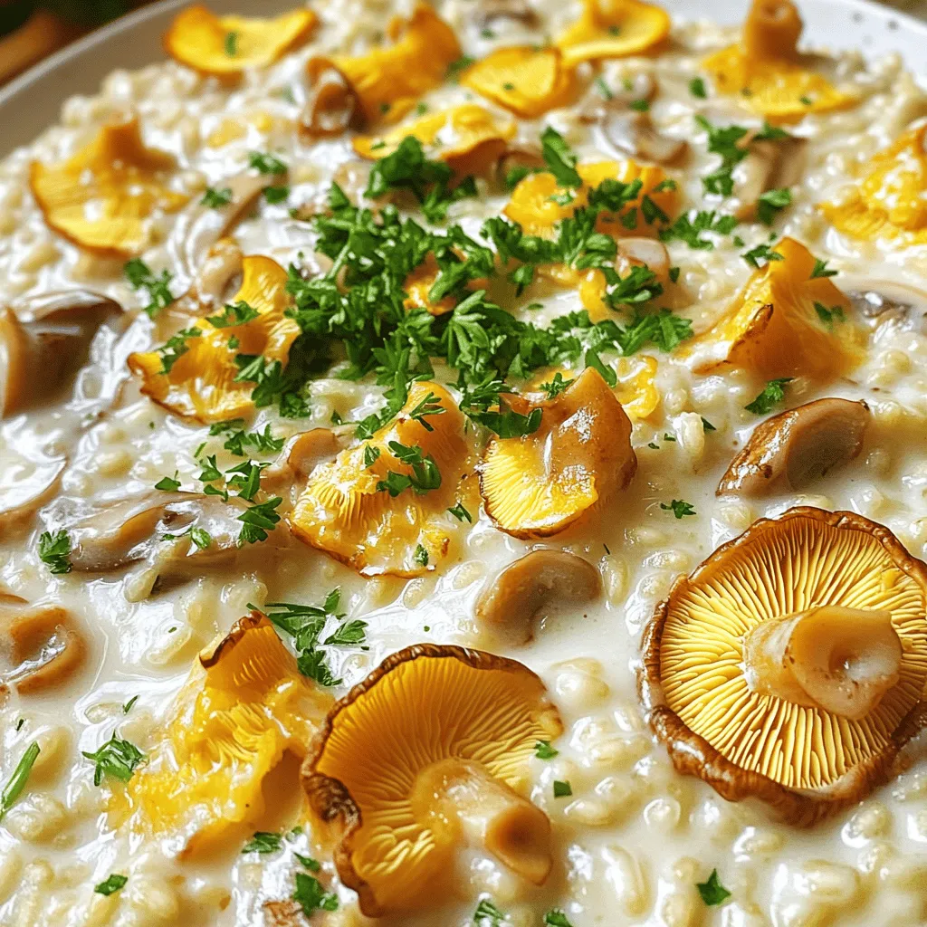 Creamy Mushroom Risotto Rich and Flavorful Delight