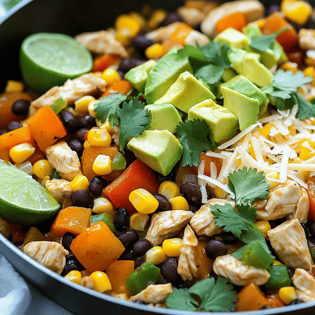 Zesty Southwest Chicken Skillet Quick and Tasty Meal