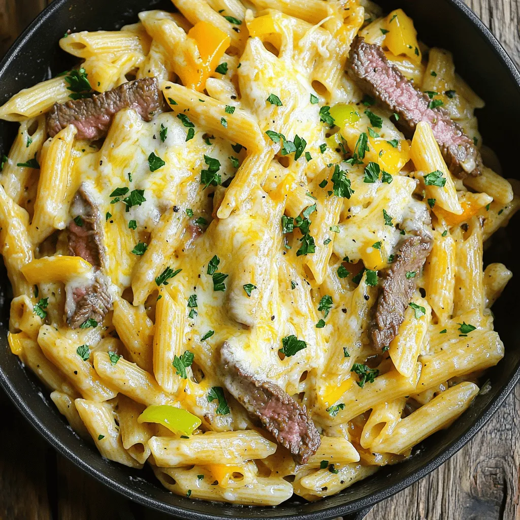 The key to a perfect One-Pot Philly Cheesesteak Pasta Skillet lies in using fresh, quality ingredients.