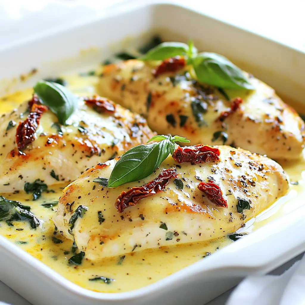 Low Carb Tuscan Chicken Creamy and Flavorful Dish