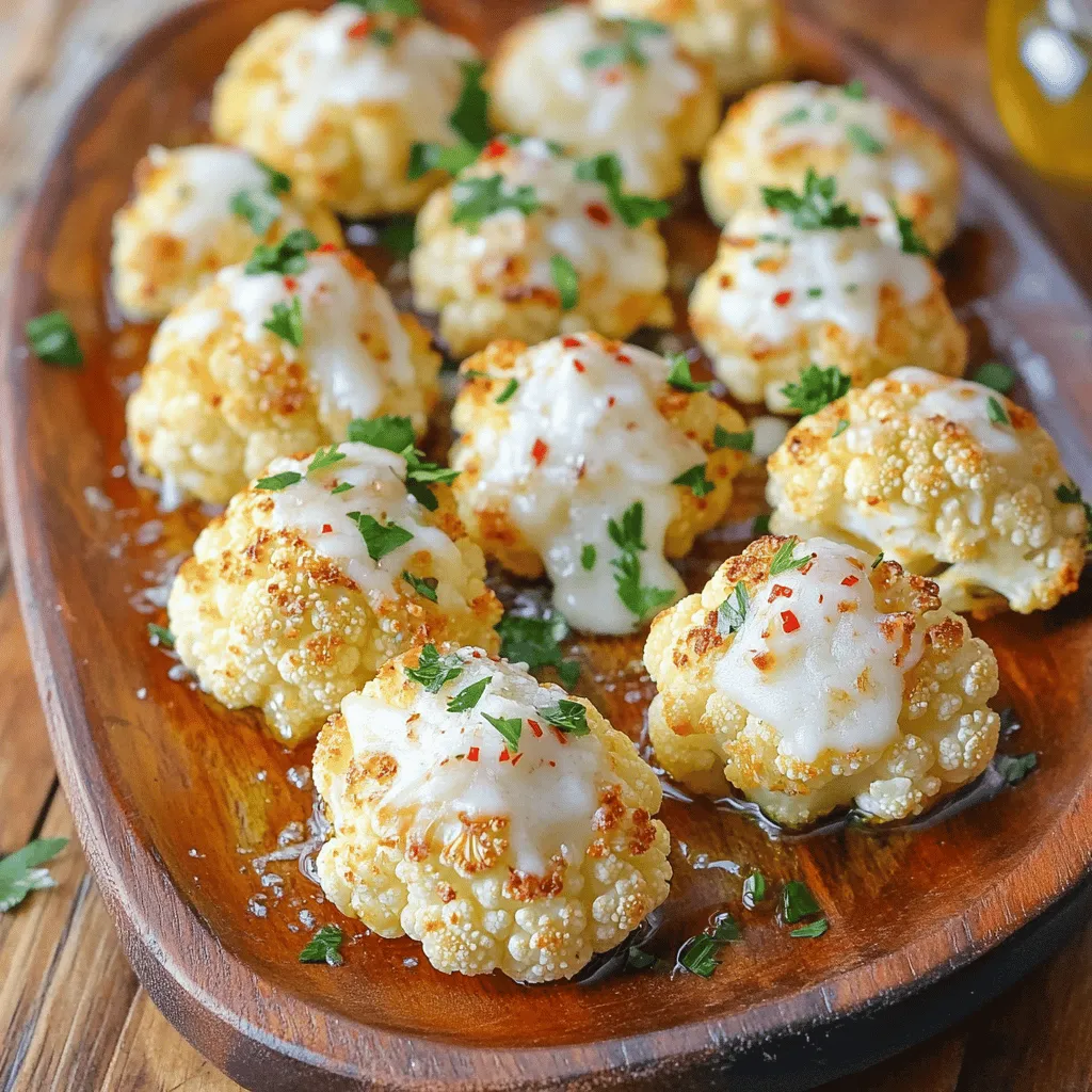 Garlic Parmesan Roasted Cauliflower Flavorful Delight