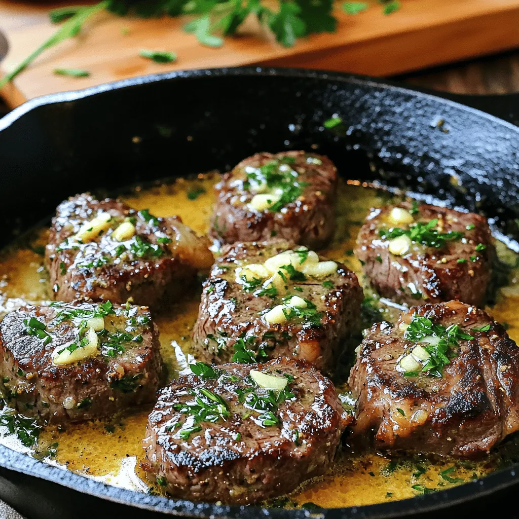 Garlic Butter Steak Bites Juicy and Flavorful Dish