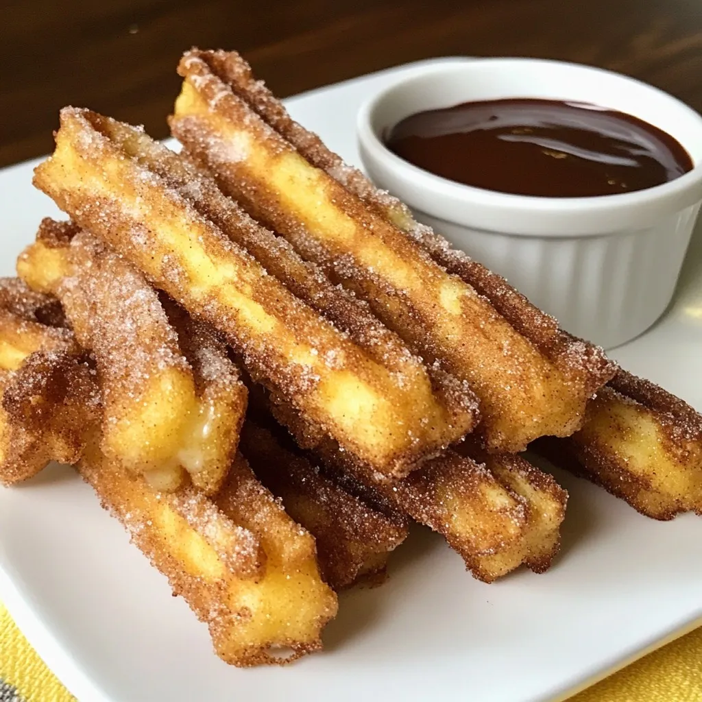 Churro Waffle Sticks Tasty and Easy Dessert Recipe