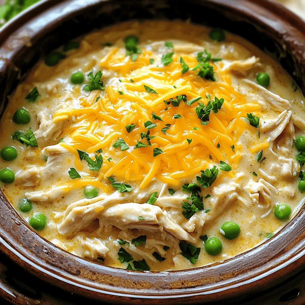 Crockpot Ranch Chicken is simple yet full of flavor. The main star is chicken. I recommend using boneless, skinless chicken breasts. They cook well and stay juicy.