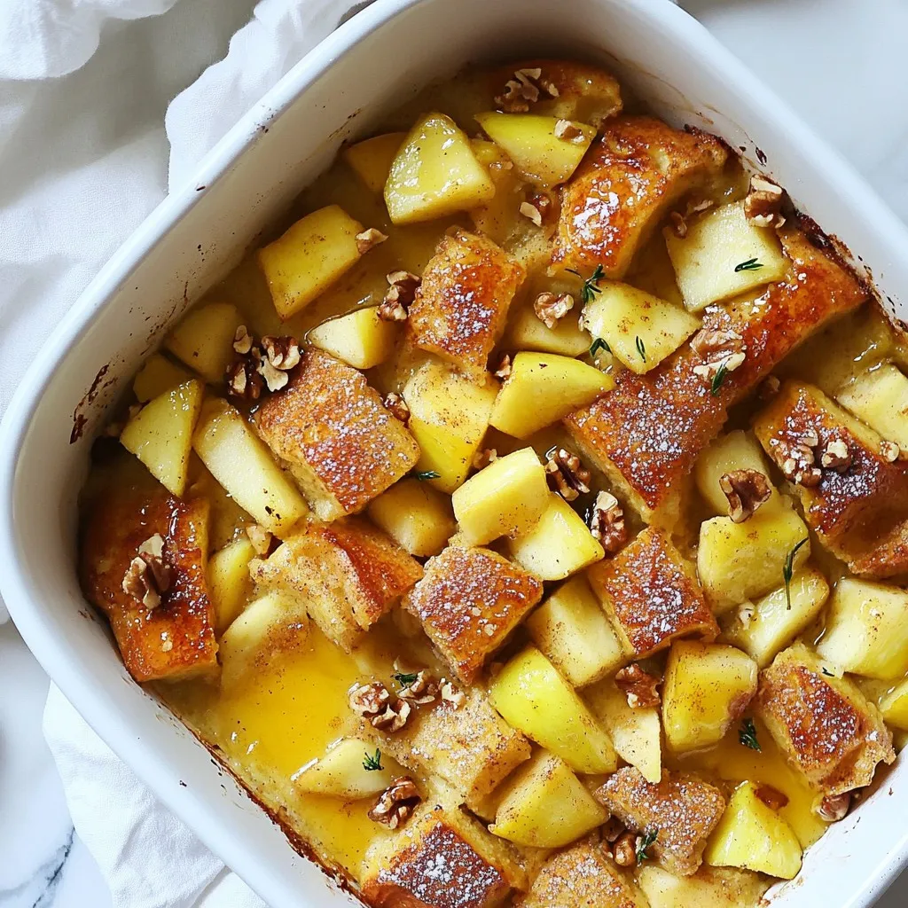 Apple Cinnamon French Toast Casserole Simple and Tasty
