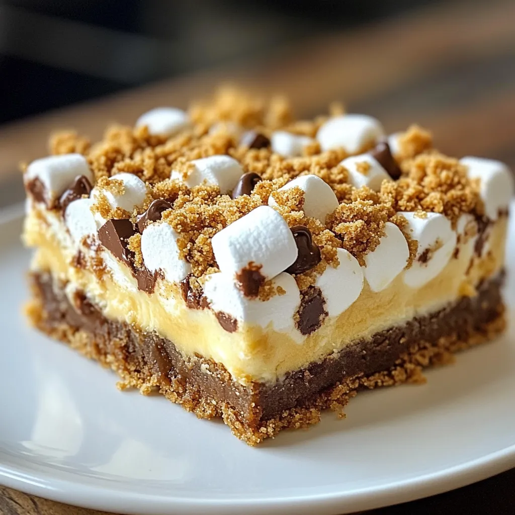 S&#8217;mores Cookie Bars Delightful and Easy Family Treat