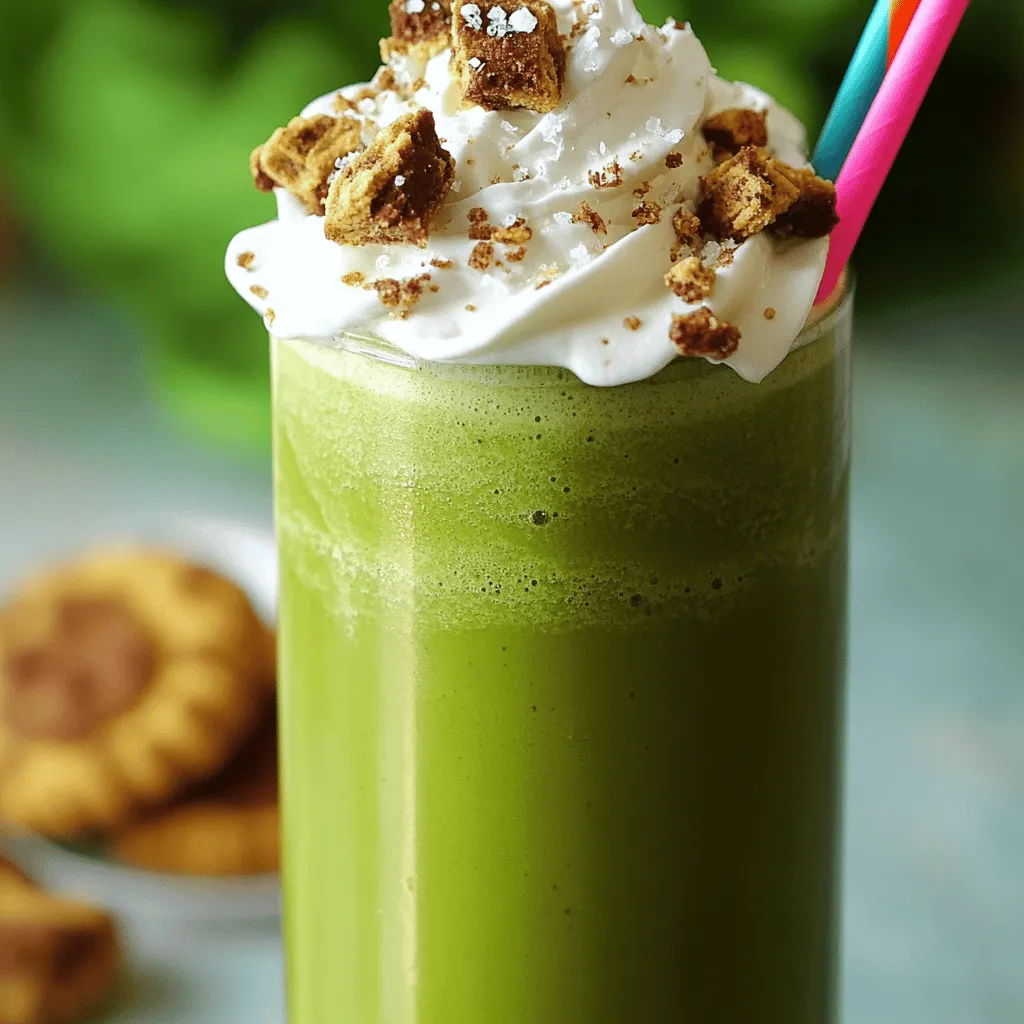 Cookies &#038; Cream Matcha Frappe Delightful Recipe Guide