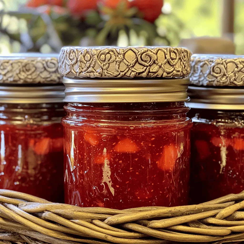 Homemade Strawberry Jam Simple Flavorful Recipe