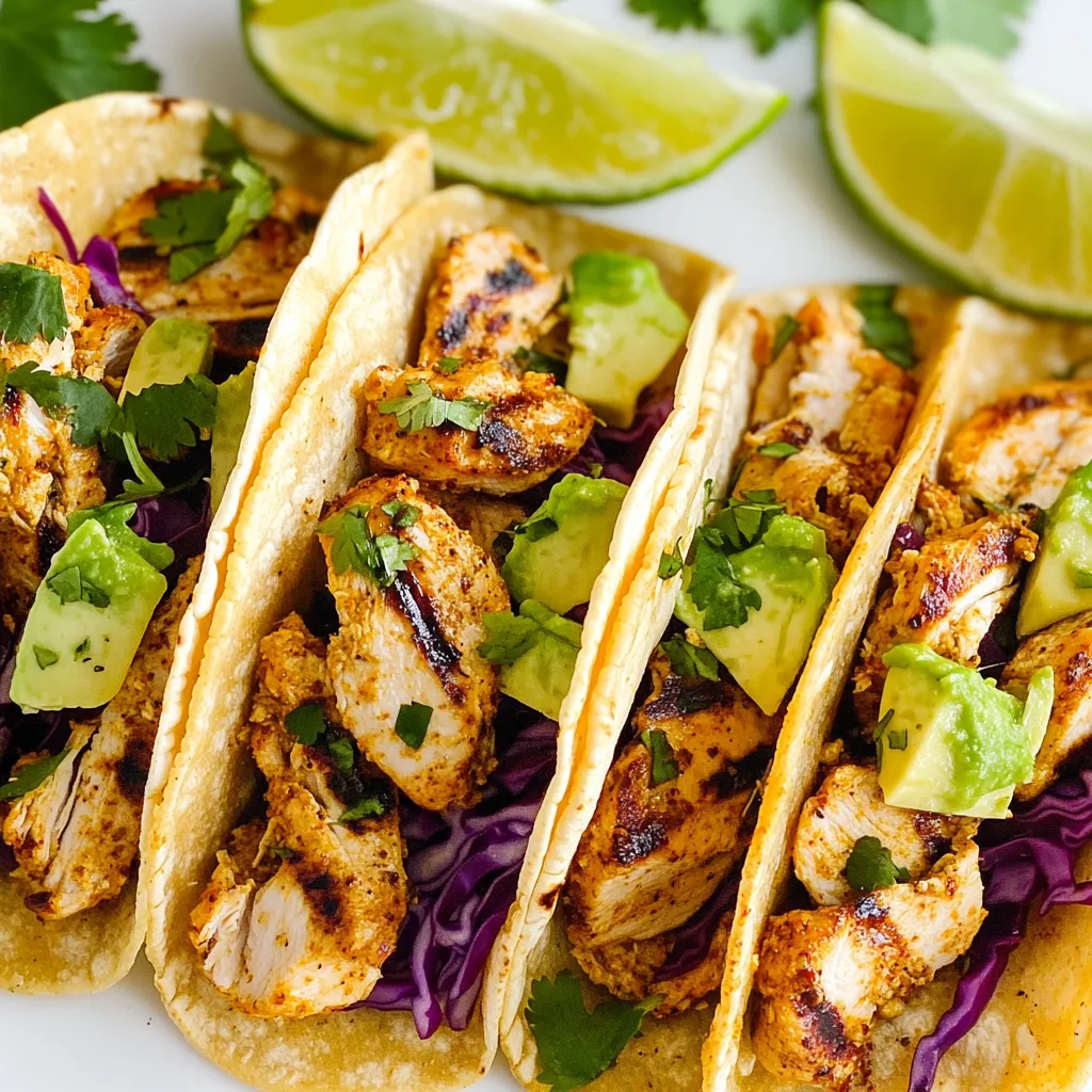 Chili Lime Chicken Tacos Fresh and Flavorful Recipe