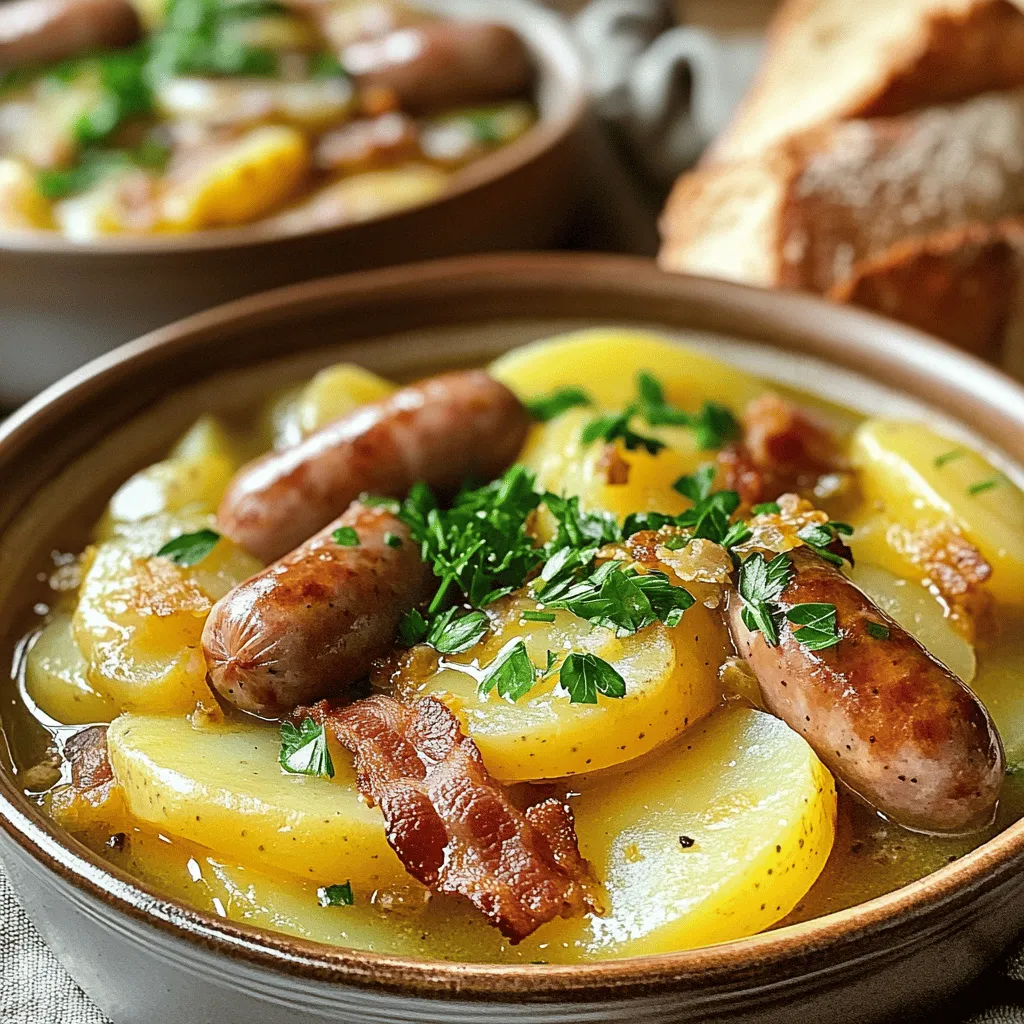 The heart of Dublin coddle lies in its rich, hearty ingredients. Here’s what you need: