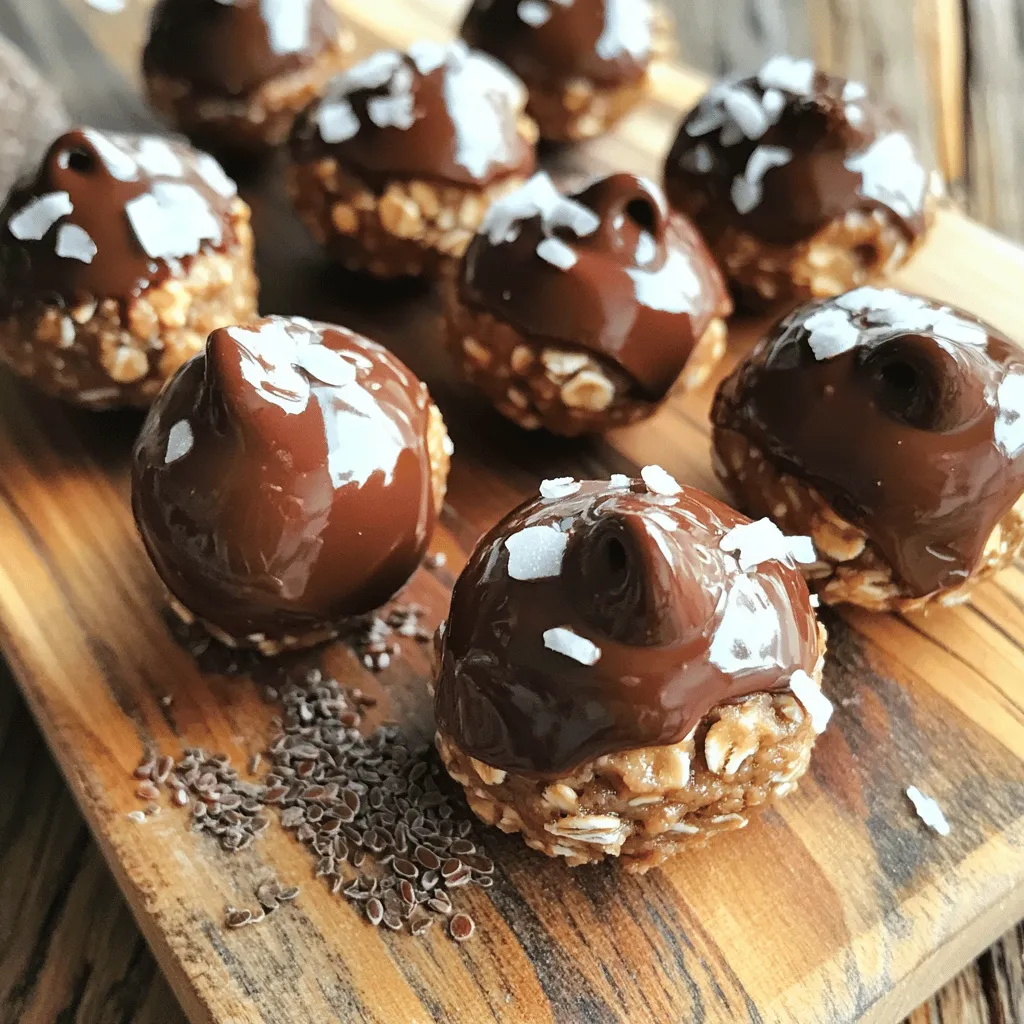 No-Bake Chocolate Peanut Butter Energy Bites Recipe