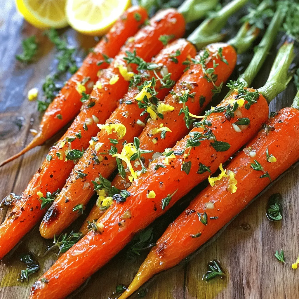Garlic Herb Roasted Carrots Flavorful and Easy Recipe