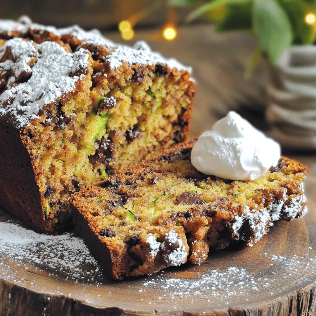 Chocolate Chip Zucchini Bread Delightful and Easy Recipe