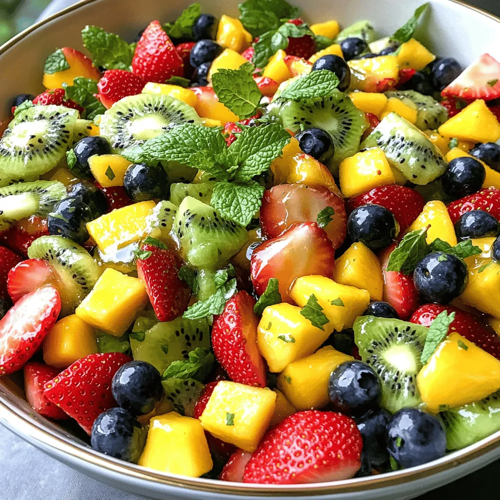 Honey Lime Fruit Salad Fresh and Flavorful Delight