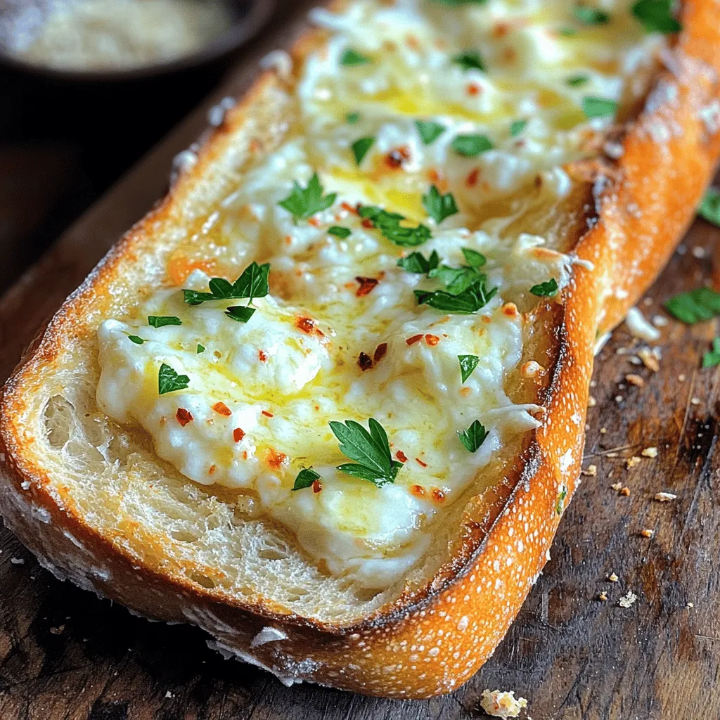 Cheesy Garlic Bread Deliciously Made at Home