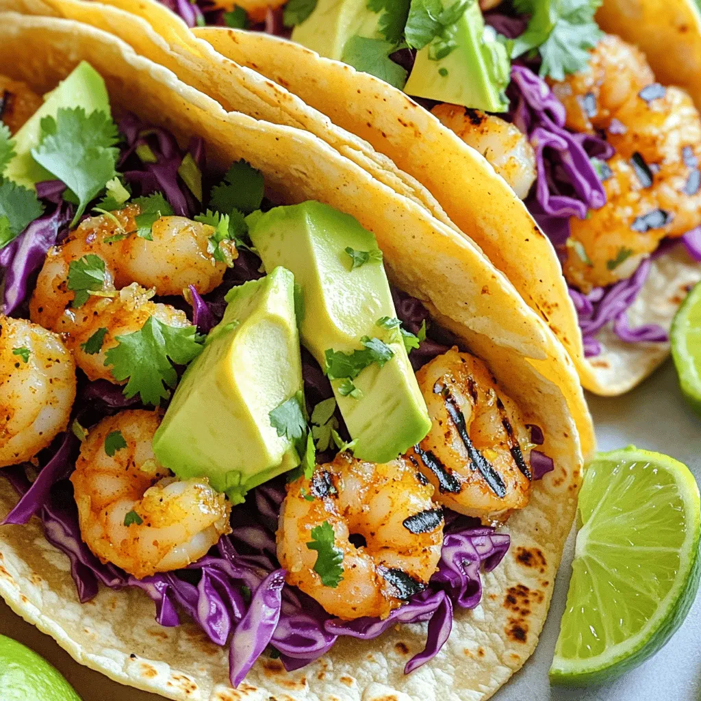 Coconut Lime Shrimp Tacos Flavorful and Fresh Dish