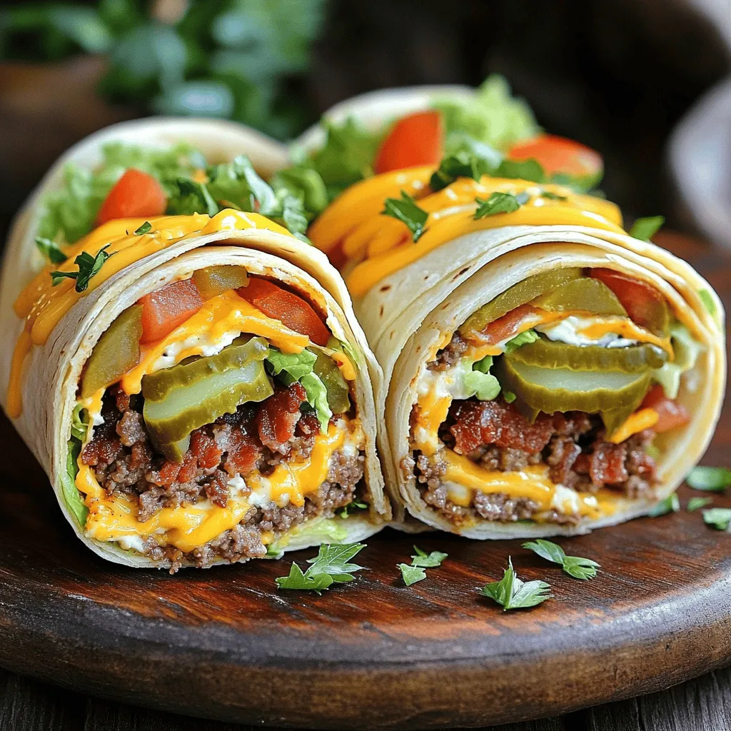 Bacon Cheeseburger Tortilla Roll-ups Tasty Snack Recipe