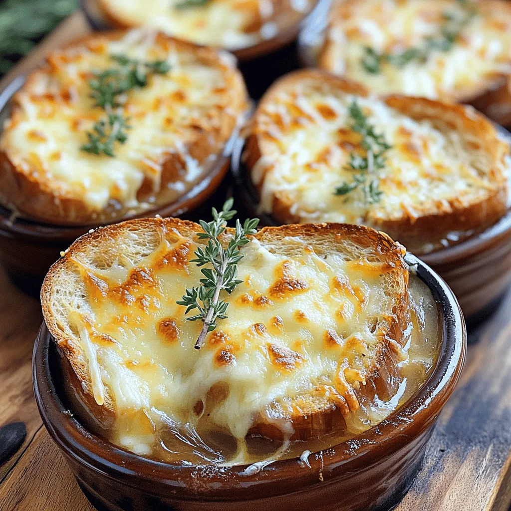 Baked French Onion Soup Savory and Comforting Dish