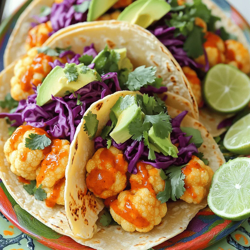 Irresistible Air Fryer Buffalo Cauliflower Tacos Recipe