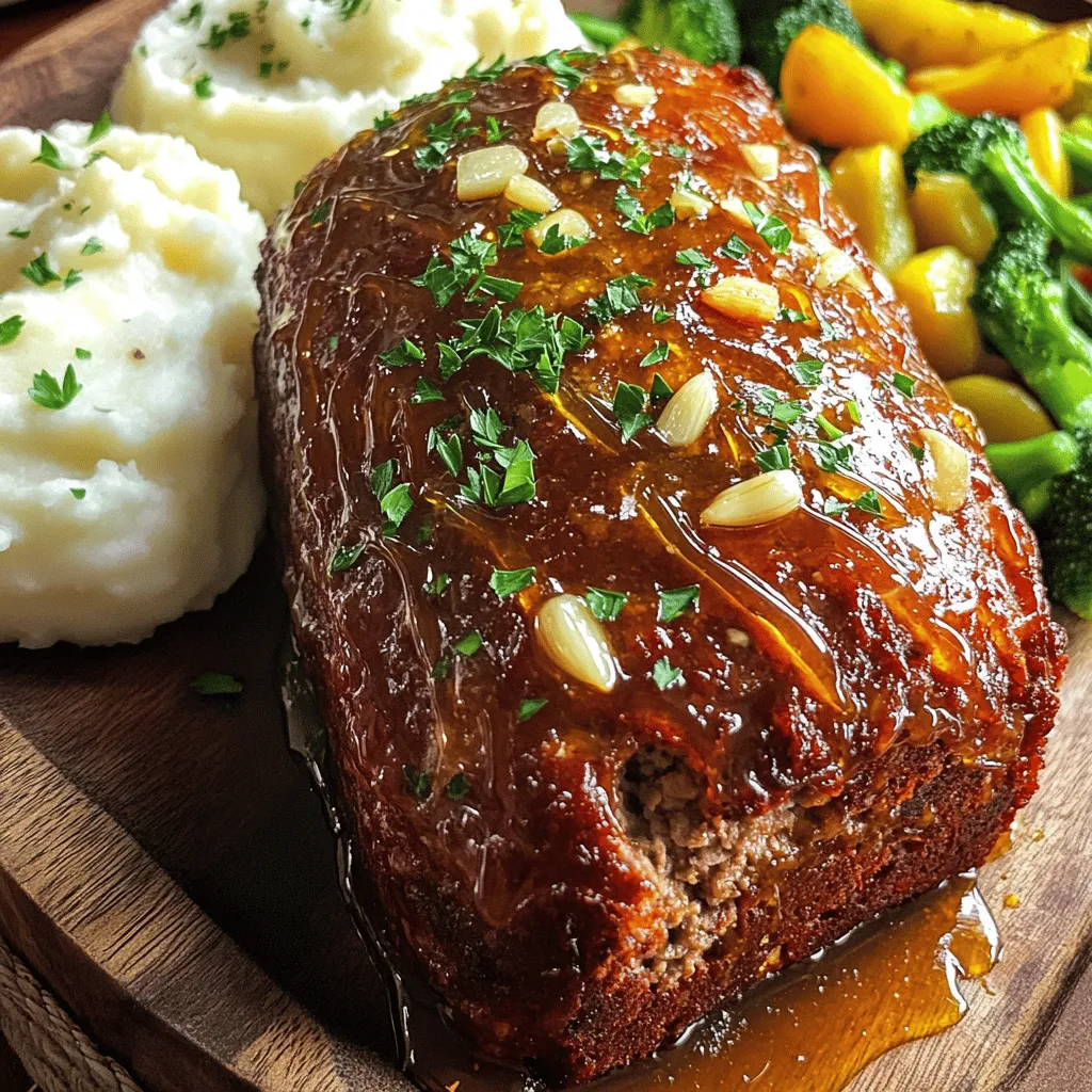 Honey Garlic Glazed Meatloaf Irresistible Comfort Food