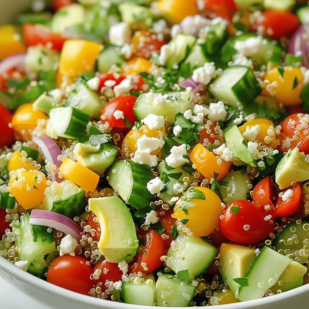Savory Quinoa Salad Fresh and Healthy Delight