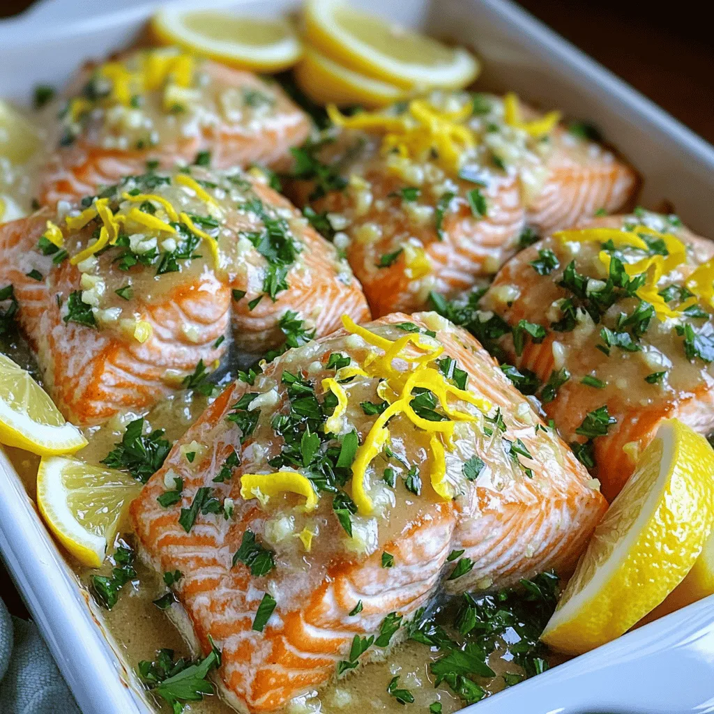 Lemon Garlic Butter Salmon Flavorful and Easy Dish