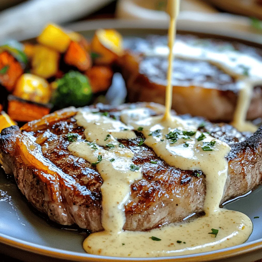 To create an irresistible steak with haunted bourbon garlic cream sauce, you need a few key ingredients.