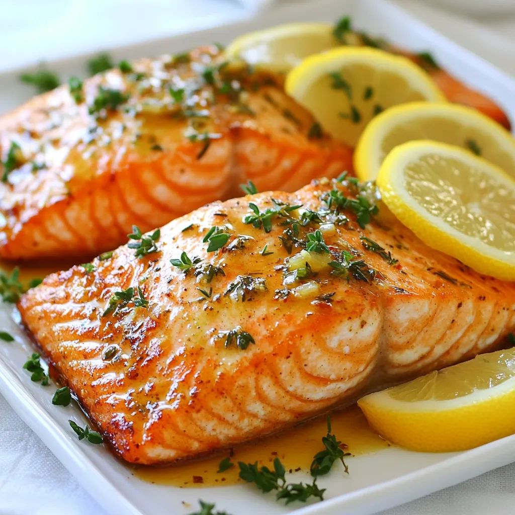 Texas Roadhouse Baked Salmon Flavorful and Easy Recipe