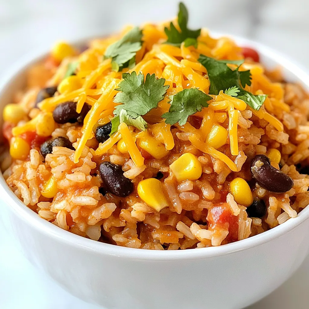 Cheesy Taco Rice Delightful One-Pot Meal