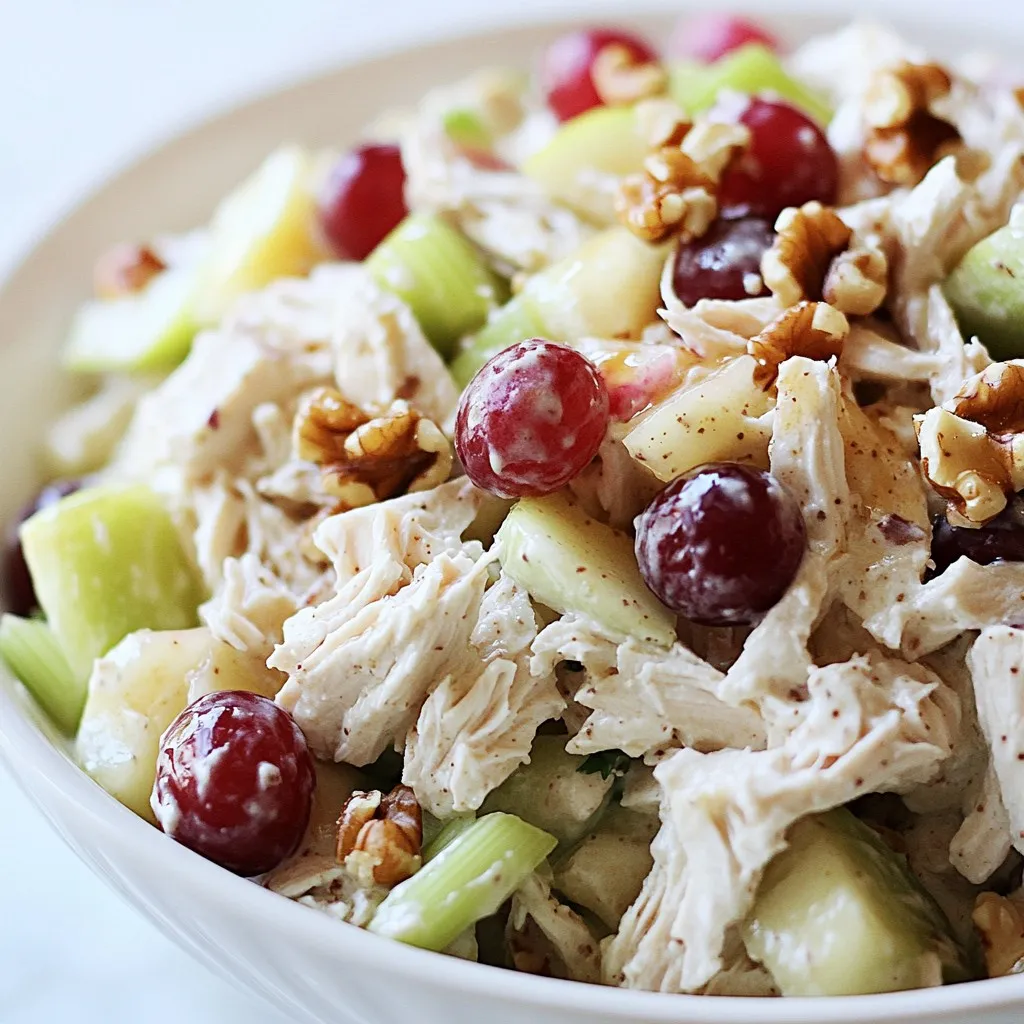 Greek Yogurt Chicken Salad Fresh and Healthy Recipe