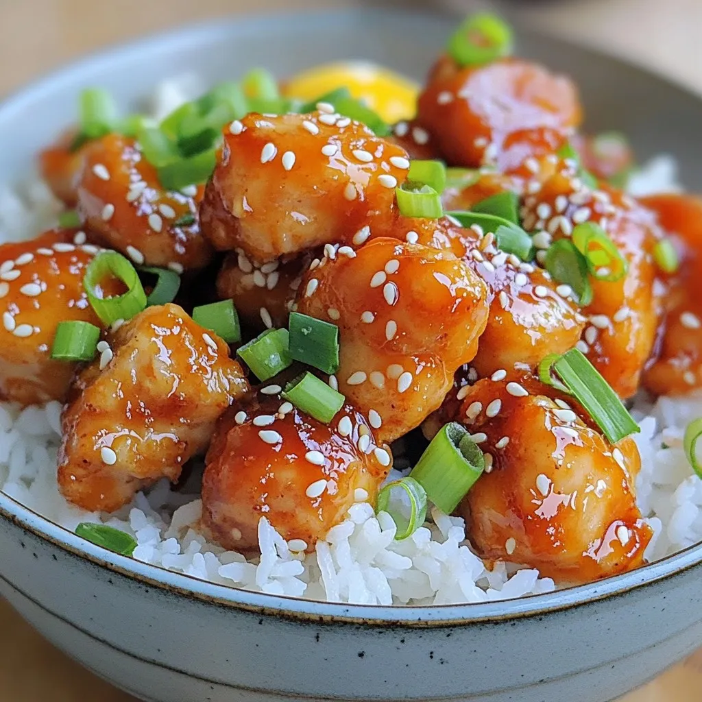 Honey Garlic Sesame Chicken Easy and Flavorful Dinner
