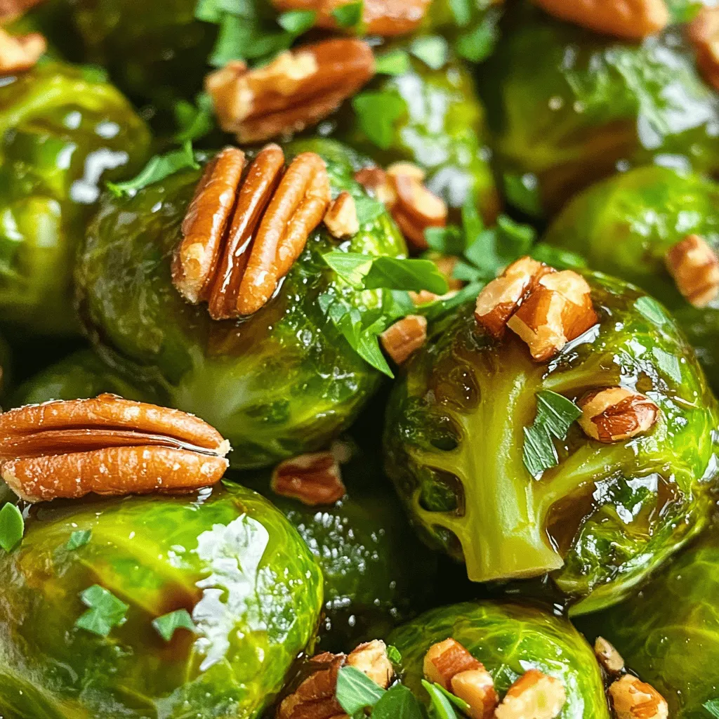 Balsamic Glazed Brussels Sprouts Simple and Tasty Dish